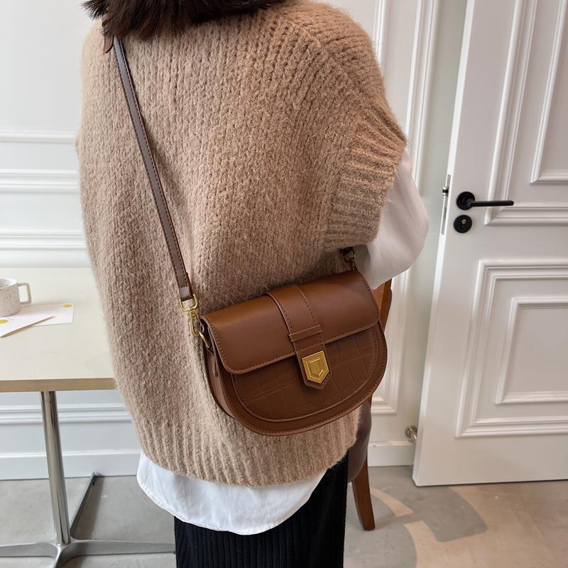 French Saddle Shoulder Bag