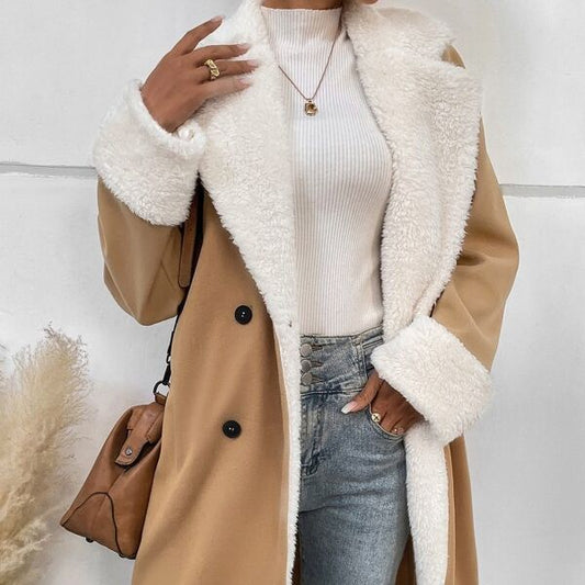 Commuter Chic Woolen Coat