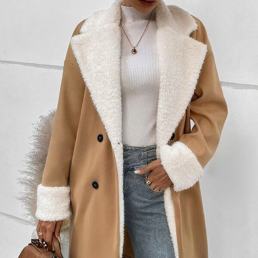 Commuter Chic Woolen Coat