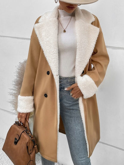 Commuter Chic Woolen Coat