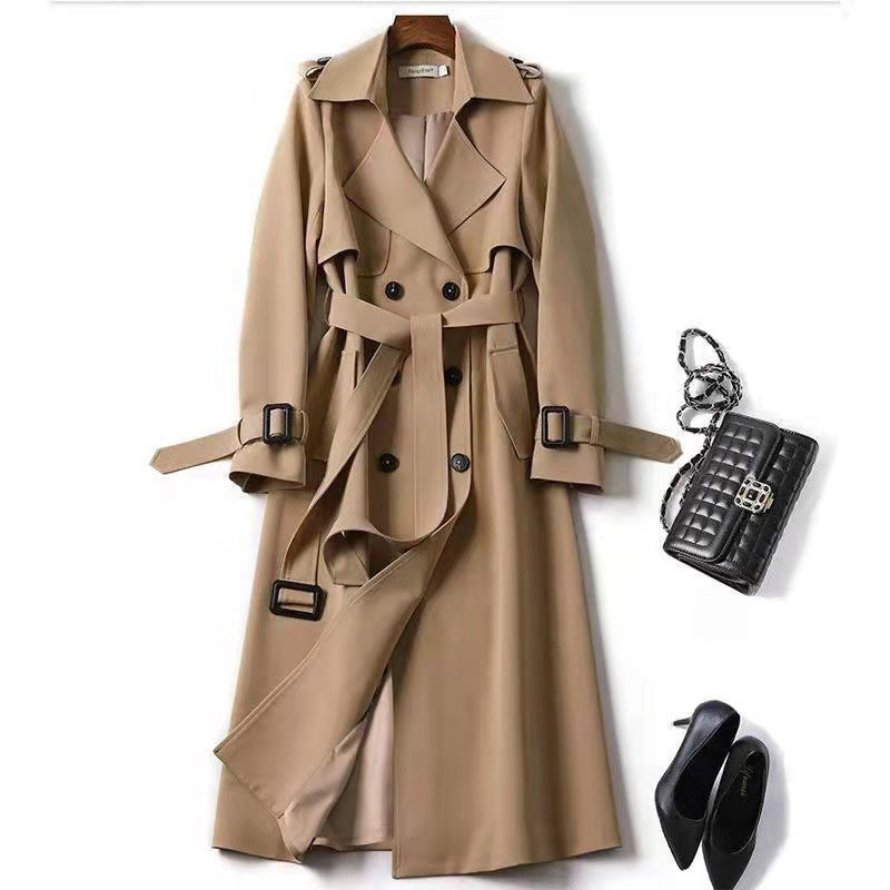 Timeless Mid‑Length Trench Coat