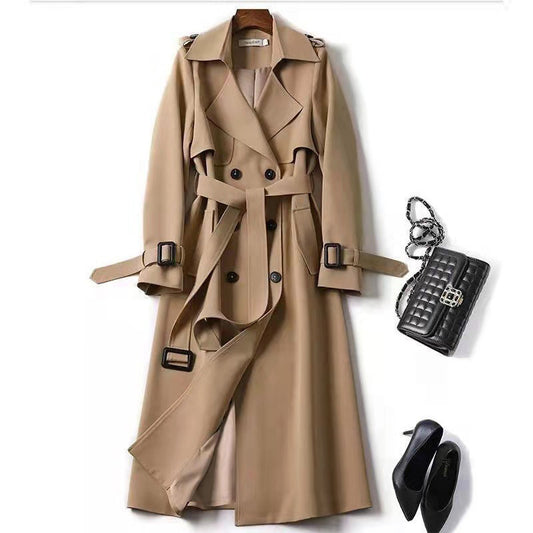 Timeless Mid‑Length Trench Coat