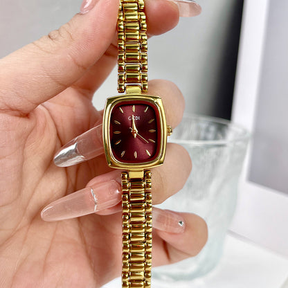 Sleek Gold Watch