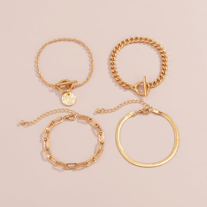 Chic Chain Bracelet Set