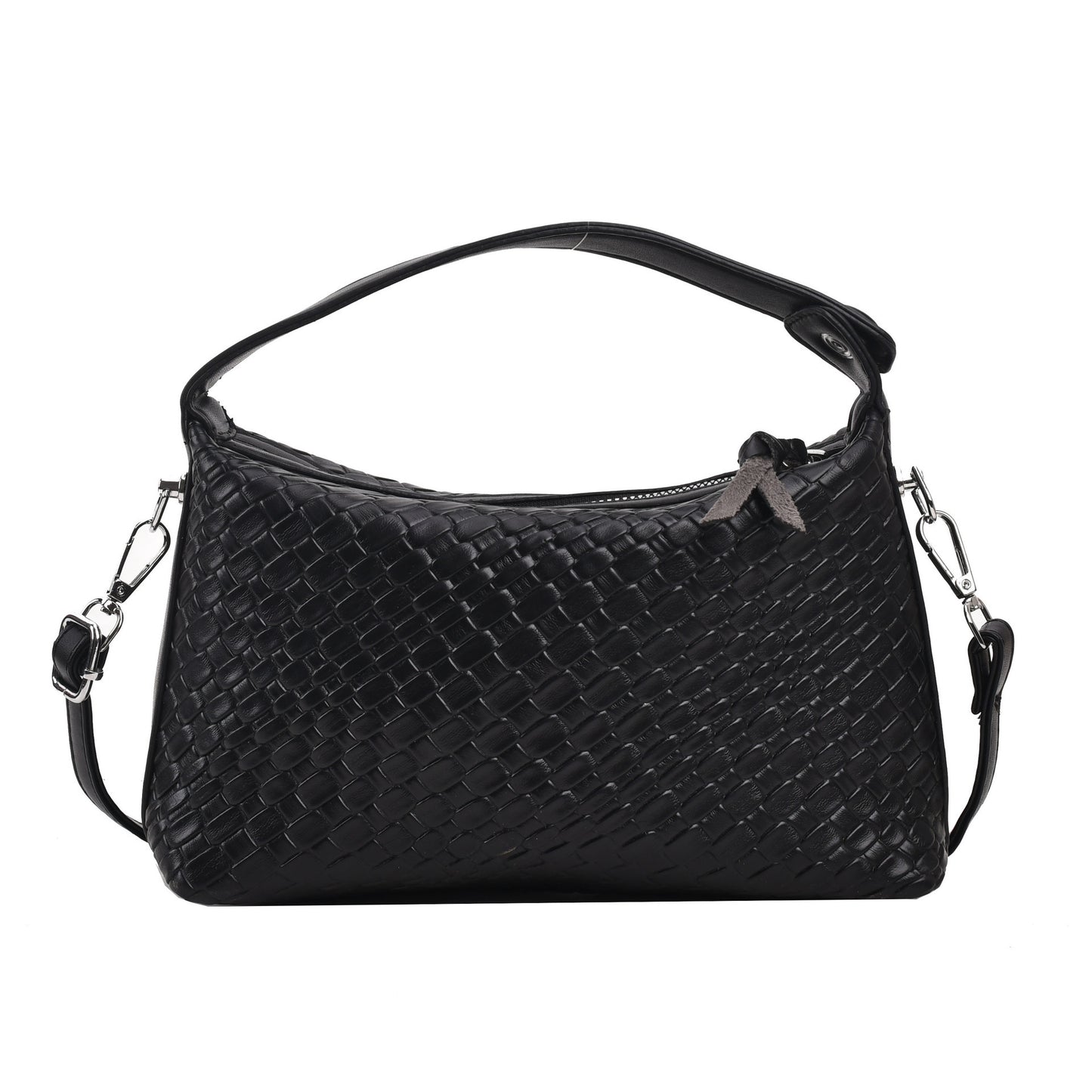 Large‑Capacity Solid‑Color Messenger Bag