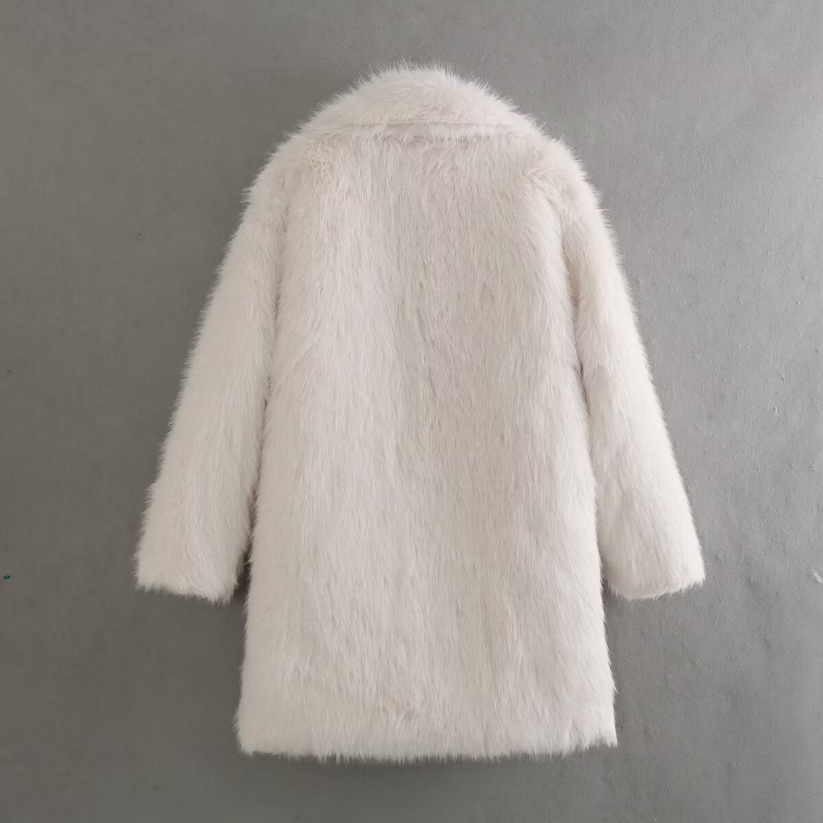 Cozy Chic Mid‑Length Faux Fur Overcoat