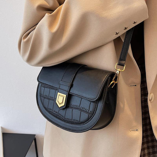 French Saddle Shoulder Bag