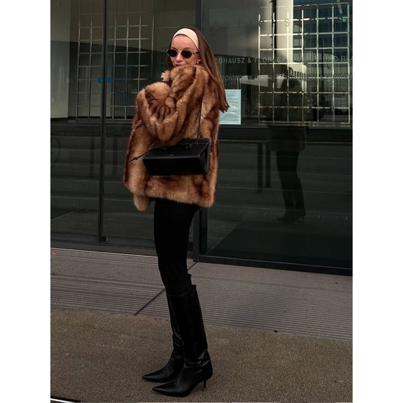 Street Faux Fur Coat