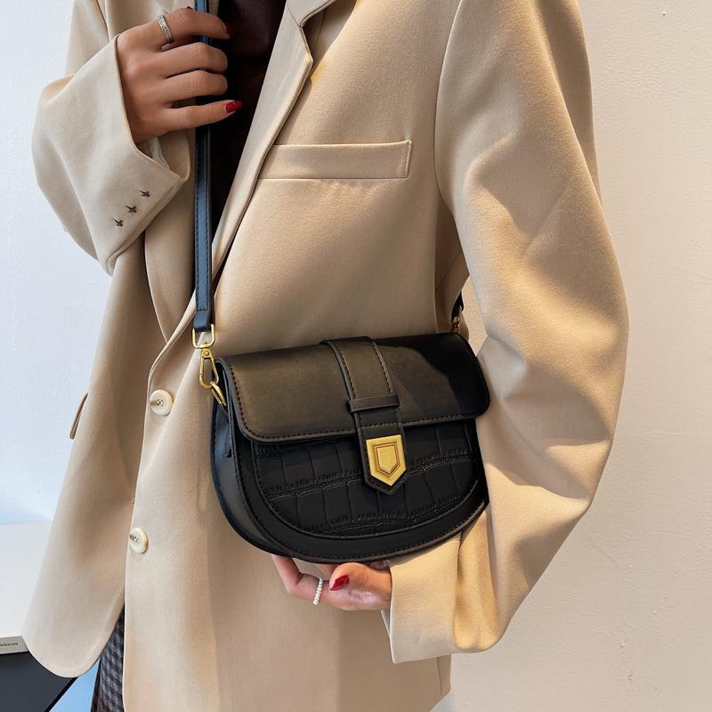 French Saddle Shoulder Bag